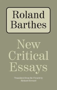 New Critical Essays - Barthes, Roland