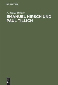 Emanuel Hirsch und Paul Tillich - Reimer, A. J.