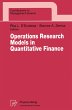Operations Research Models in... - Bild 1
