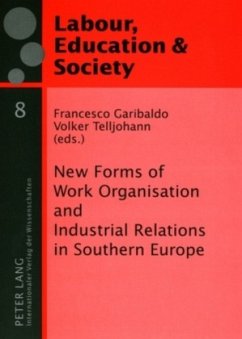 Cover New Forms of Work Organisation and Industrial Relations in Southern Europe