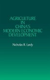 Agriculture in China's Modern Economic Development