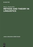 Method and Theory in Linguistics