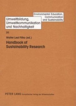 Handbook of Sustainability Research