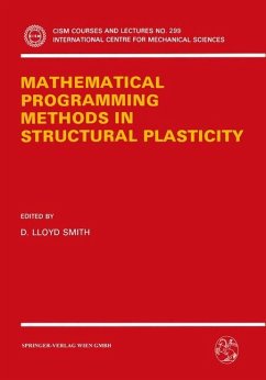 Mathematical Programming Methods in Structural Plasticity - Smith