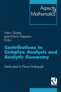Contributions to Complex Analysis and Analytic Geometry - Trépreau, Jean-Marie; Skoda, Henri