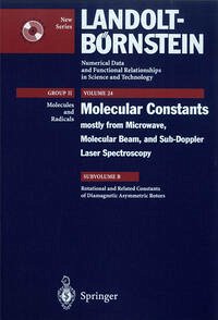 Rotational, Centrifugal Distortion and Related Constants of Diamagnetic Asymmetric Top Molecules - Demaison, J.; Vogt, J.; Wlodarczak, G.