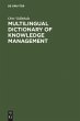 Multilingual Dictionary of Knowledge... - Bild 1