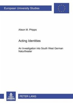 Acting Identities - Phipps, Alison M.