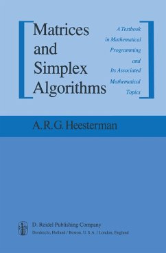 Matrices and Simplex Algorithms - Heesterman, Aaart R.