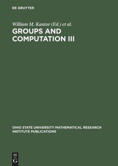 Groups and Computation III - Kantor, William M. / Seress, Ákos (eds.)