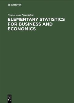 Elementary Statistics for Business and Economics - Sandblom, Carl-Louis