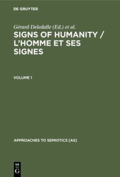 Signs of Humanity / L¿homme et ses signes