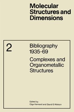 Complexes and Organometallic Structures - Kennard, O. / Watson, D.G. (eds.)