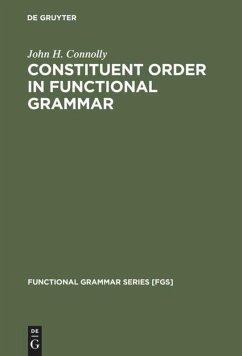 Constituent Order in Functional Grammar - Connolly, John H.