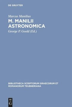 M. Manilii Astronomica - Manilius, Marcus