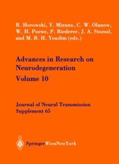 Advances in Research on Neurodegeneration - Horowski