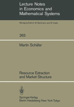 Resource Extraction and Market Structure - Schäfer, Martin