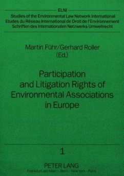 Participation and Litigation Rights of Environmental Associations in Europe