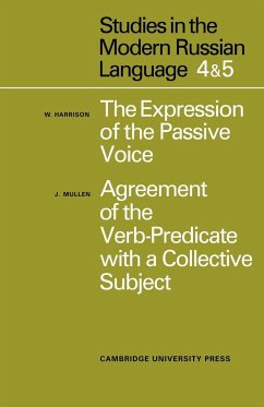 Studies in the Modern Russian Language - Harrison, W.; Harrison, B. D. Ed.; Mullen, J.