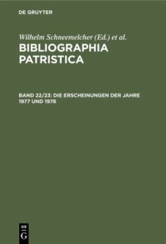 Die Erscheinungen der Jahre 1977 und 1978