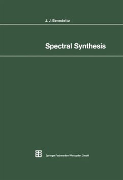 Spectral Synthesis - Benedetto, John J.