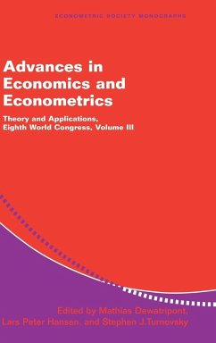 Advances in Economics and Econometrics - Dewatripont, Mathias / Hansen, Lars Peter / Turnovsky, Stephen J. (eds.)