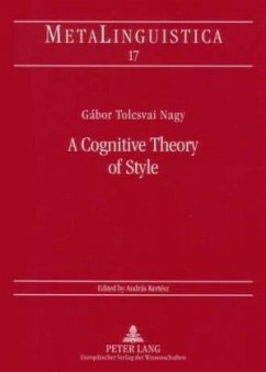 A Cognitive Theory of Style - Tolcsvai Nagy, Gábor