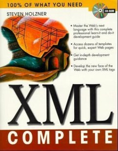 XML Complete, w. CD-ROM - Holzner, Steven