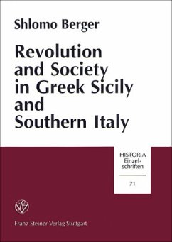 Cover Revolution and Society in Greek Sicily and Southern Italy