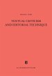 Textual Criticism and Editorial... - Bild 1