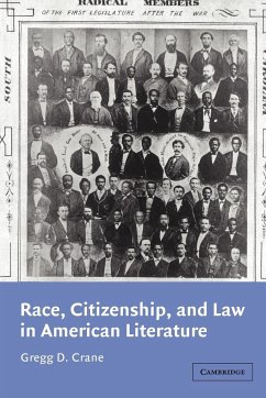 Race, Citizenship, and Law in American Literature - Crane, Gregg; Crane, Gregg D.
