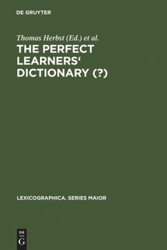 The Perfect Learners' Dictionary (?) - Herbst, Thomas / Popp, Kerstin (Hgg.)