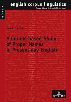 A Corpus-based Study of Proper Names in Present-day English - Tse, Grace Y. W.