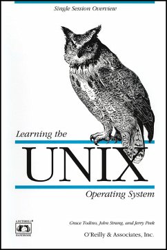 Learning the UNIX Operating System - Todino, Grace, John Strang und Jerry Peek