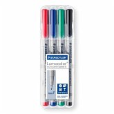 Folienschreiber Lumocolor 4er-Etui wasserlöslich Folienschreiber Lumocolor 4er-Etui wasserlöslich