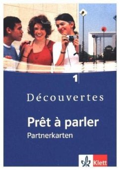 Cover Prêt à parler - Partnerkarten zu Découvertes, 1. Lernjahr / Découvertes .1