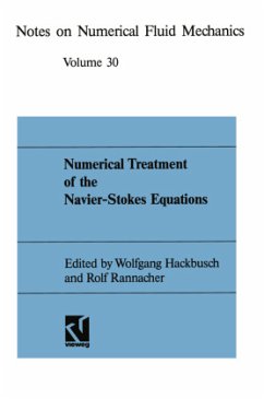 Numerical Treatment of the Navier-Stokes Equations - Rannacher, Rolf; Hackbusch, Wolfgang