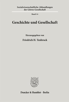 Geschichte und Gesellschaft. - Tenbruck, Friedrich H.
