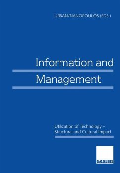 Information and Management - Urban, Sabine;Nanopoulos, Constantin