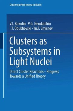 Clusters as Subsystems in Light Nuclei - Kukulin, V. I.; Neudatchin, V. G.; Obukhovski, I. T.; Smirnov, Yu.F.; Jackson, D. F.