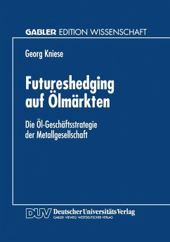 Cover Futureshedging auf Ölmärkten
