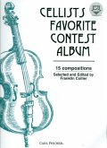 Cellist's Favorite Contest Album (+MP3 Download) for cello and piano