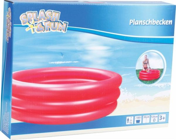 Splash & Fun Babypool Marienkäfer 92x62 cm 