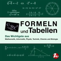 Cover Formeln und Tabellen