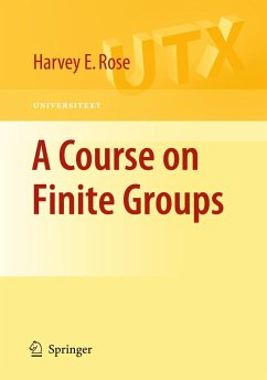 A Course on Finite Groups - Rose, H.E.