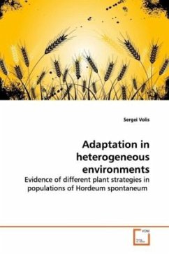 Adaptation in heterogeneous environments - Volis, Sergei