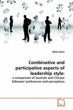Combinative and participative aspects of leadership style: - Gocev, Oliver