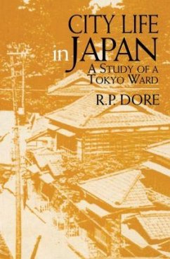 City Life in Japan - Dore, Ron P