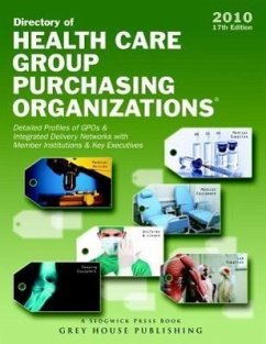 Directory of Healthcare Group Purchasing Organizations 2010 - Mars, Laura