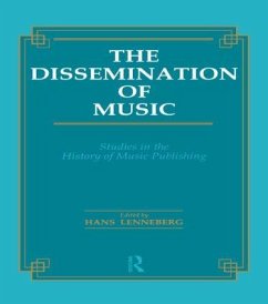 The Dissemination of Music - Lenneberg, Hans (ed.)